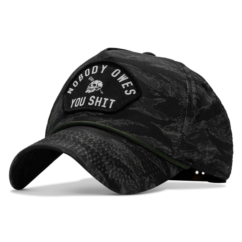 Load image into Gallery viewer, Nobody Owes You Shit Arched Patch Waterproof Weekender Snapback