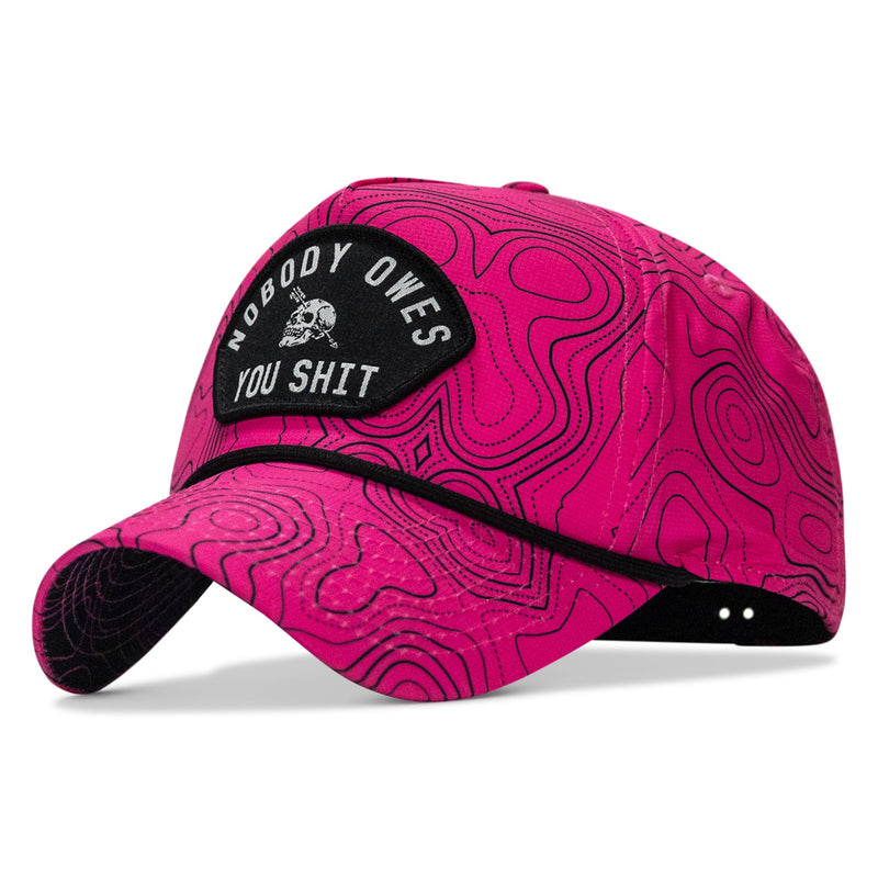 Load image into Gallery viewer, Nobody Owes You Shit Arched Patch Waterproof Weekender Snapback