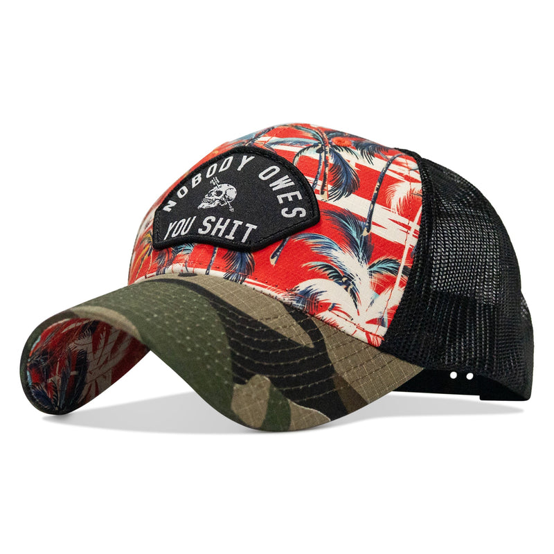 Load image into Gallery viewer, Nobody Owes You Shit Patch Original Ripstop Snapback Hat
