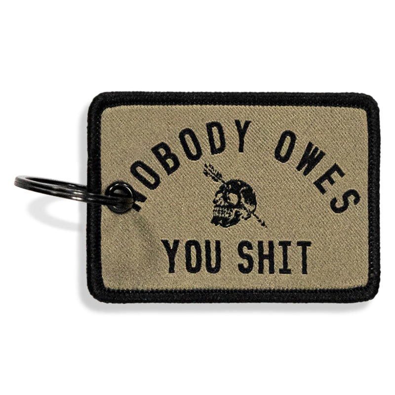 Load image into Gallery viewer, Nobody Owes You Shit Keychain