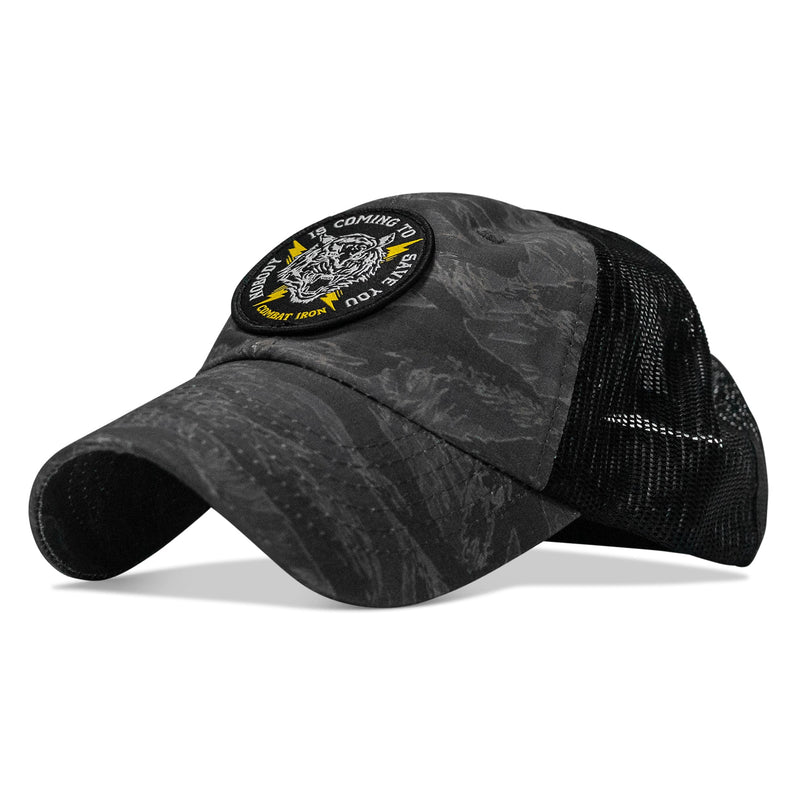 Load image into Gallery viewer, Nobody is Coming To Save You Patch Tactical Ripstop Mesh Snapback Hat