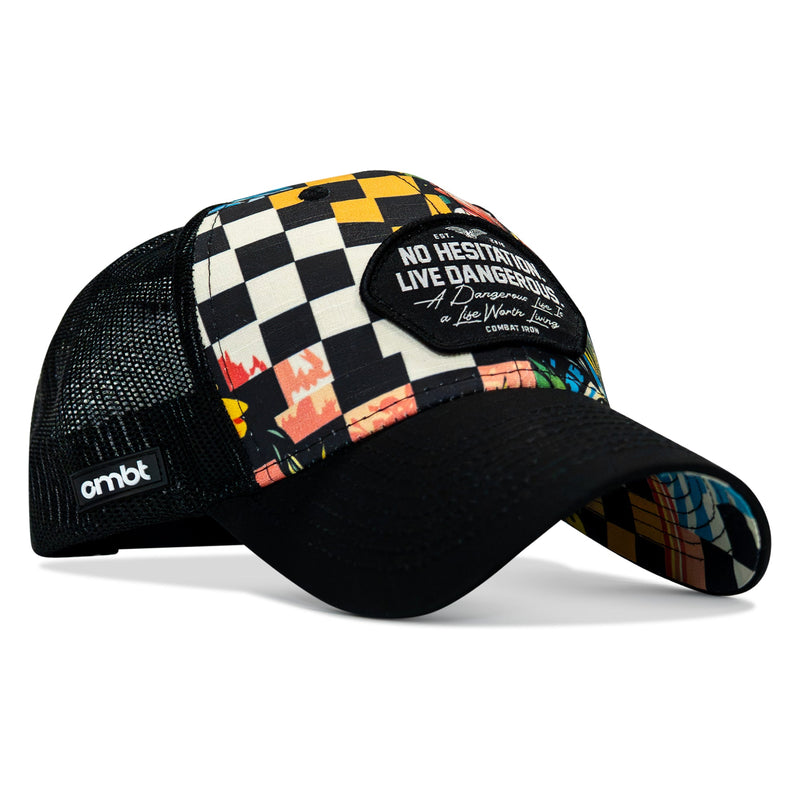 Load image into Gallery viewer, No Hesitation. Live Dangerous Patch Original Ripstop Snapback Hat