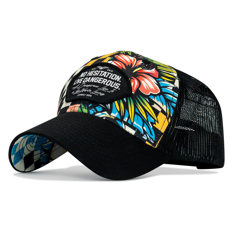 Load image into Gallery viewer, No Hesitation. Live Dangerous Patch Original Ripstop Snapback Hat