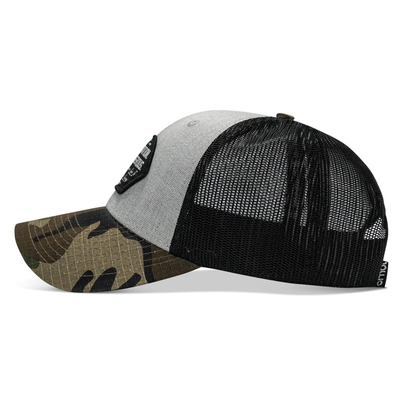Load image into Gallery viewer, No Hesitation. Live Dangerous Patch Original Ripstop Snapback Hat