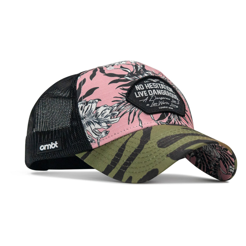 Load image into Gallery viewer, No Hesitation. Live Dangerous Patch Original Ripstop Snapback Hat