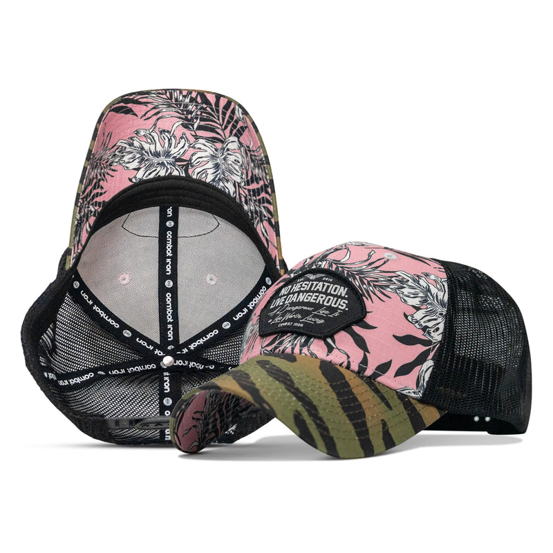 Load image into Gallery viewer, No Hesitation. Live Dangerous Patch Original Ripstop Snapback Hat
