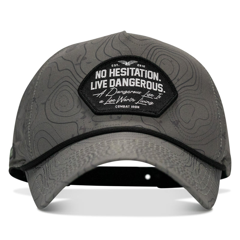 Load image into Gallery viewer, No Hesitation. Live Dangerous Patch Weekender Snapback