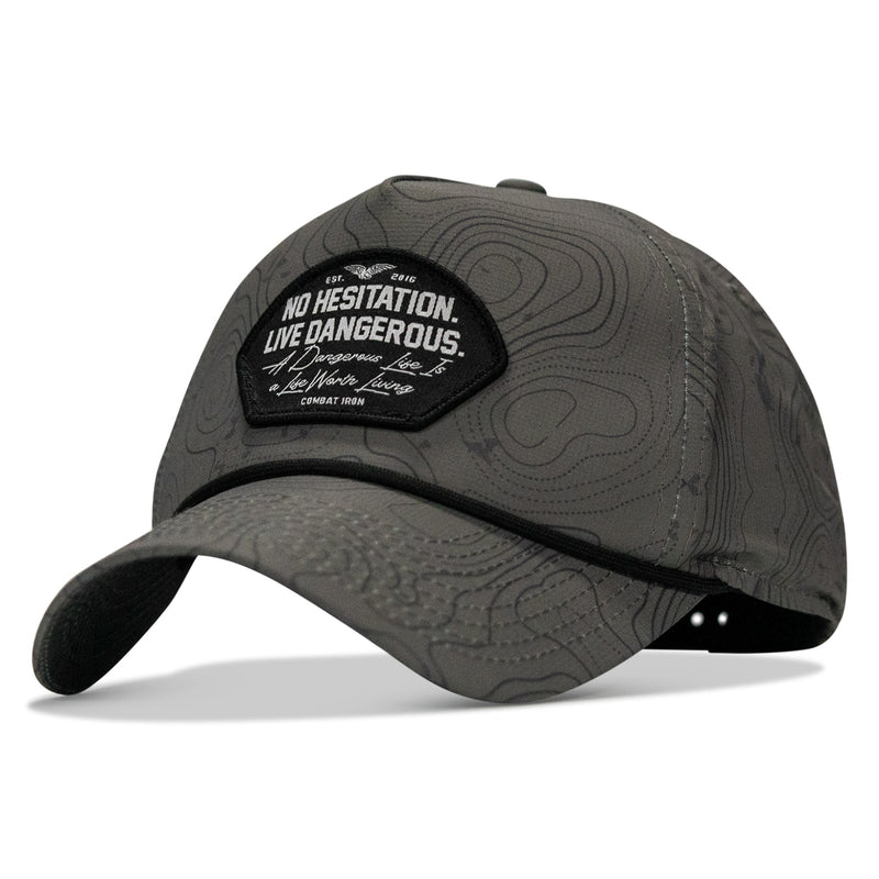 Load image into Gallery viewer, No Hesitation. Live Dangerous Patch Weekender Snapback