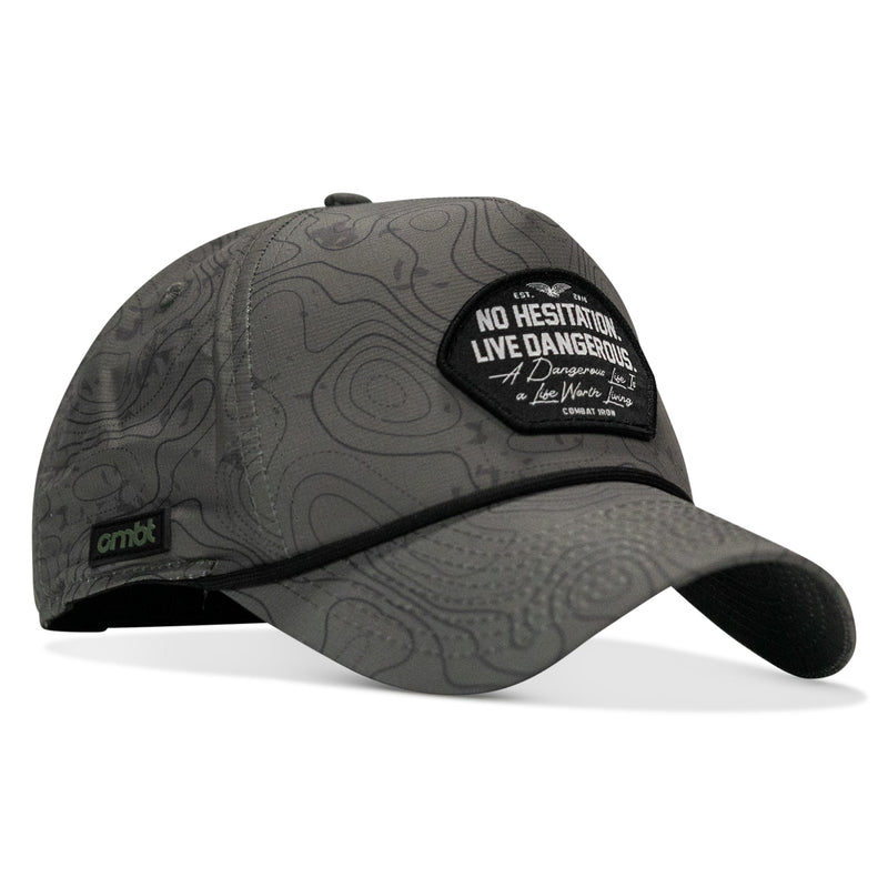 Load image into Gallery viewer, No Hesitation. Live Dangerous Patch Weekender Snapback