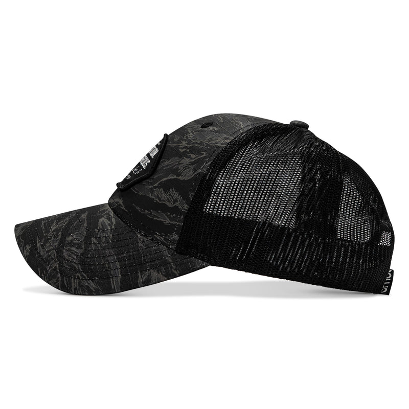 Load image into Gallery viewer, No Hesitation. Live Dangerous Patch Original Ripstop Snapback Hat