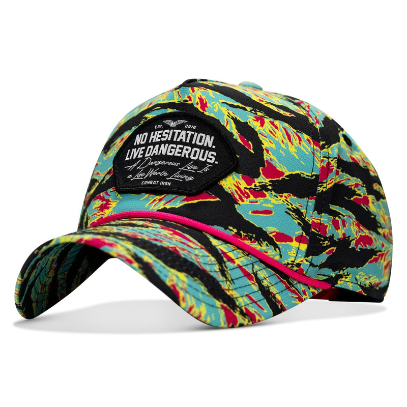 Load image into Gallery viewer, No Hesitation. Live Dangerous Patch Weekender Snapback