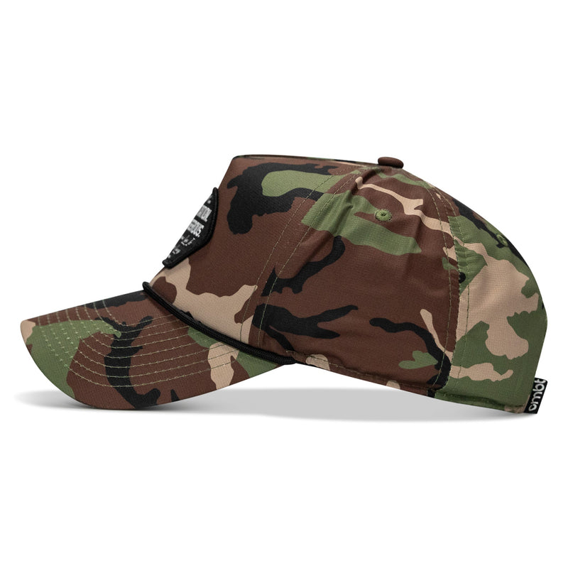 Load image into Gallery viewer, No Hesitation. Live Dangerous Patch Weekender Snapback