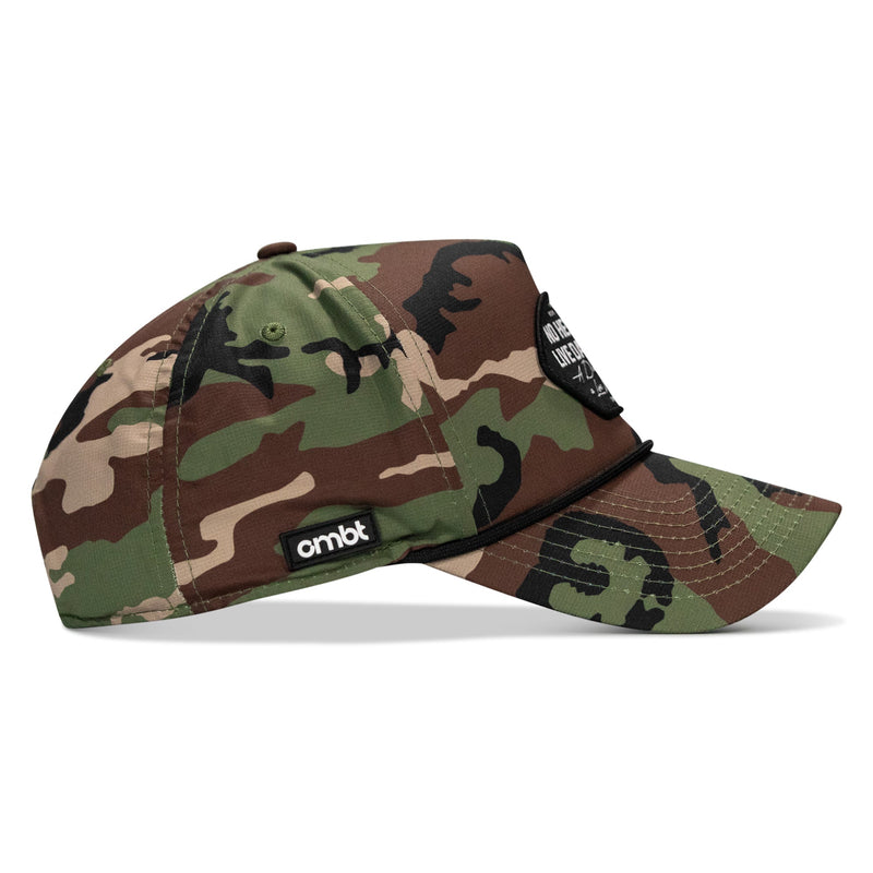 Load image into Gallery viewer, No Hesitation. Live Dangerous Patch Weekender Snapback