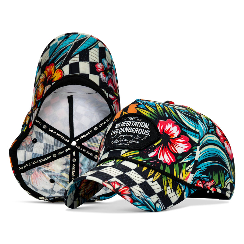 Load image into Gallery viewer, No Hesitation. Live Dangerous Patch Weekender Snapback