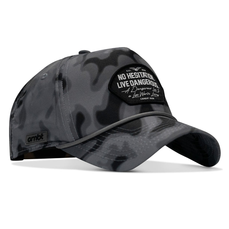 Load image into Gallery viewer, No Hesitation. Live Dangerous Patch Weekender Snapback