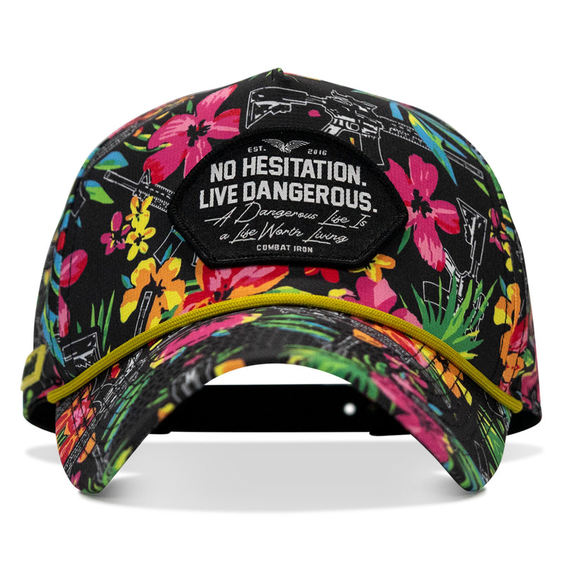 Load image into Gallery viewer, No Hesitation. Live Dangerous Patch Weekender Snapback