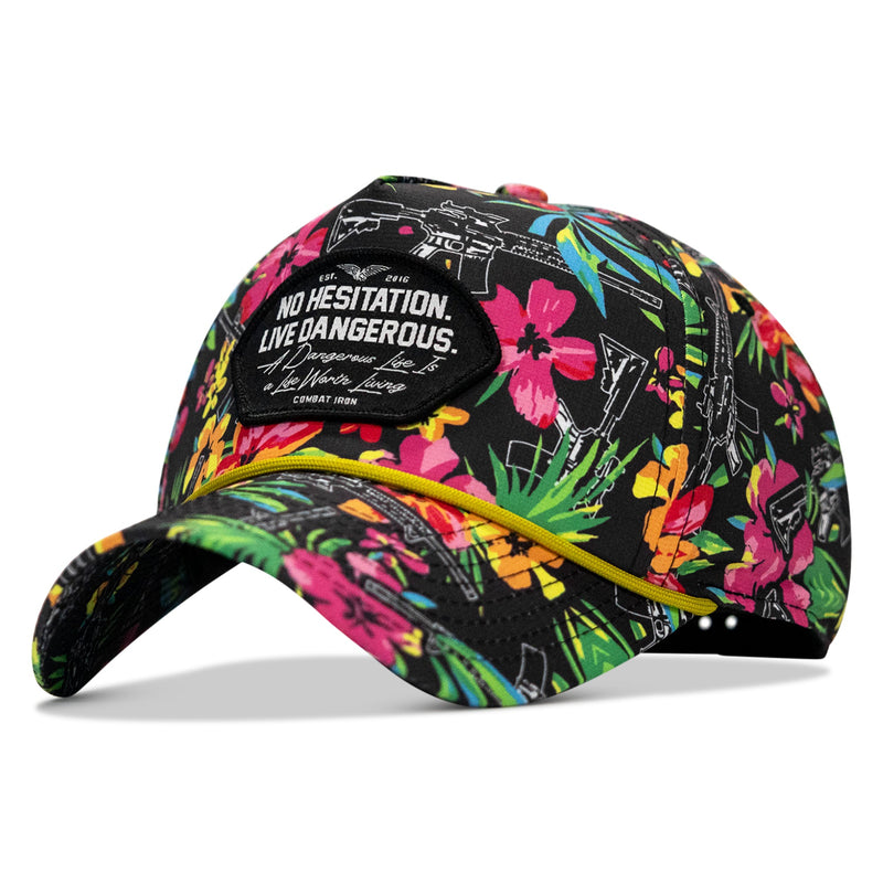 Load image into Gallery viewer, No Hesitation. Live Dangerous Patch Weekender Snapback