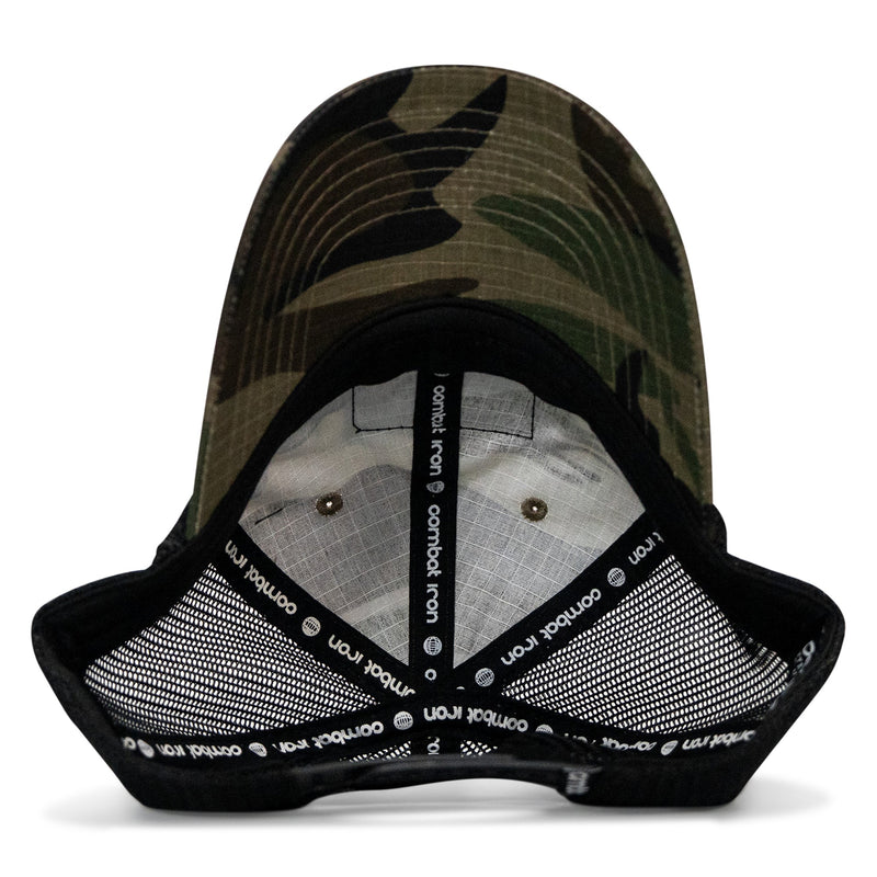 Load image into Gallery viewer, No Hesitation. Live Dangerous Patch Tactical Ripstop Mesh Snapback Hat