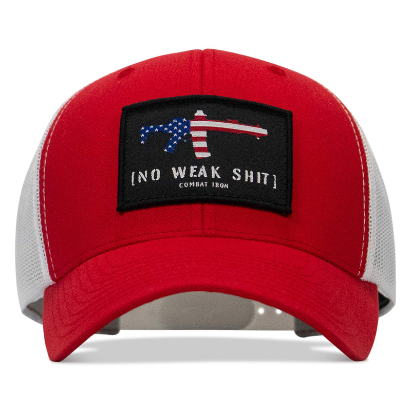 Load image into Gallery viewer, No Weak Shit Patch Snapback Hat