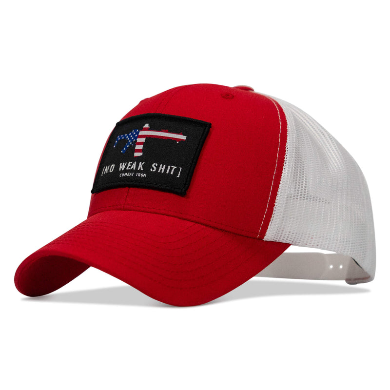 Load image into Gallery viewer, No Weak Shit Patch Snapback Hat