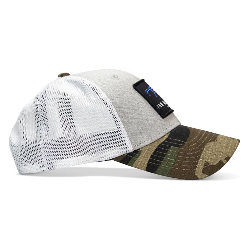Load image into Gallery viewer, No Weak Shit American Flag Rifle Patch Original Ripstop Snapback Hat