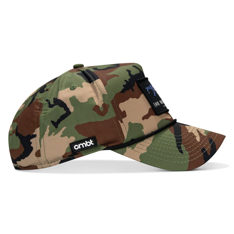 Load image into Gallery viewer, No Weak Shit American Flag Rifle Patch Waterproof Weekender Snapback