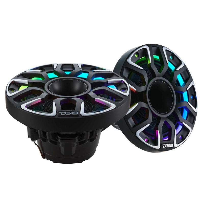 Load image into Gallery viewer, 6.5” Marine Grade Hybrid Coaxial Speaker With Neodymium Magnet, Kevlar Cone, and Compression Driver | 200W RMS 4-Ohm