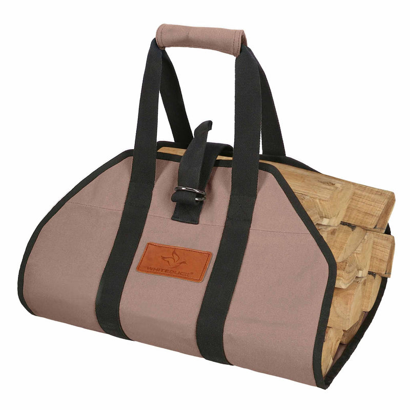 Load image into Gallery viewer, Diamond Shape Canvas Firewood Log Carriers