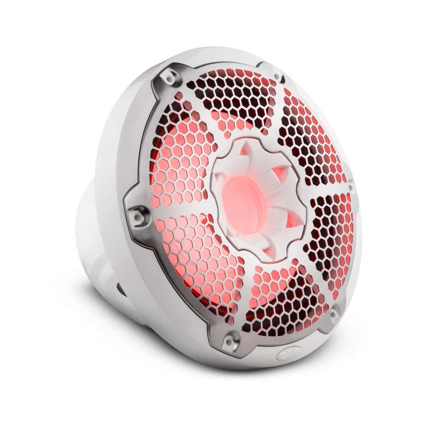 NXL 10" Marine Subwoofer With LED RGB Lights 300 Watts Rms SVC 4-Ohm -White - Skoutley Outdoors LLC