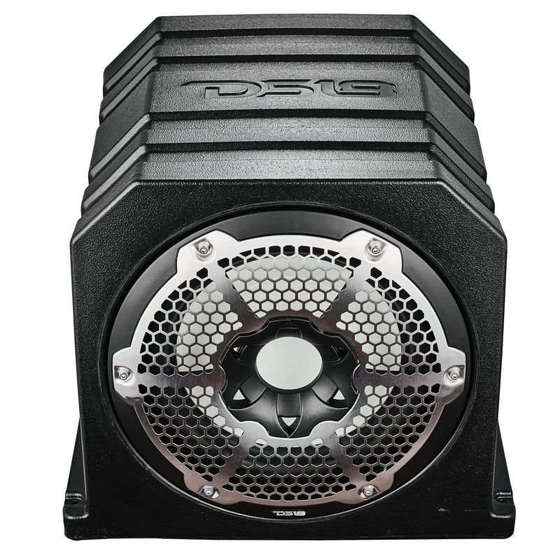 Load image into Gallery viewer, Dual 10" Marine Subwoofer Enclosure with 10" Passive Radiator and LED RGB Lights 350 Watts Rms 4-Ohm (NXL-10SUB Included)