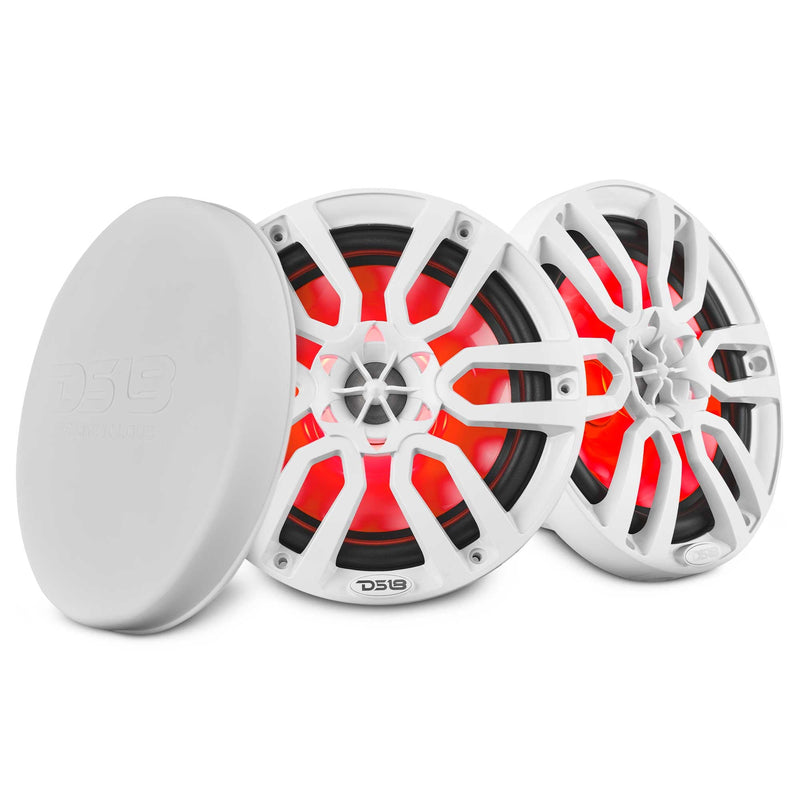 Load image into Gallery viewer, NXL 8" 2-Way Coaxial Marine Speaker with LED RGB Lights | 125W RMS 4-Ohm