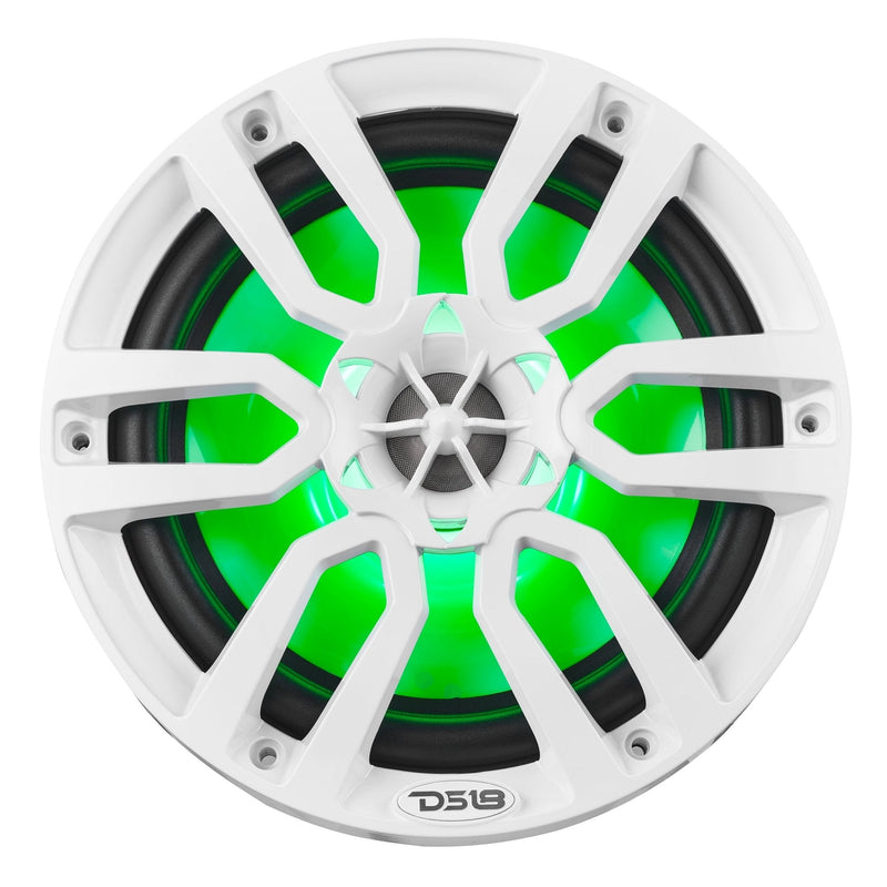 Load image into Gallery viewer, NXL 8" 2-Way Coaxial Marine Speaker with LED RGB Lights | 125W RMS 4-Ohm