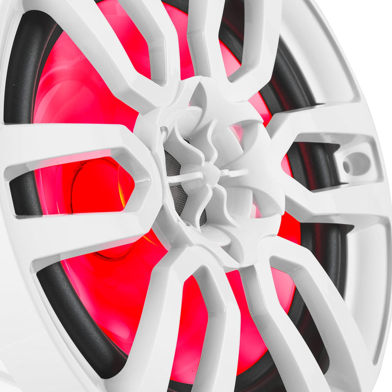 Load image into Gallery viewer, NXL 8" 2-Way Coaxial Marine Speaker with LED RGB Lights | 125W RMS 4-Ohm