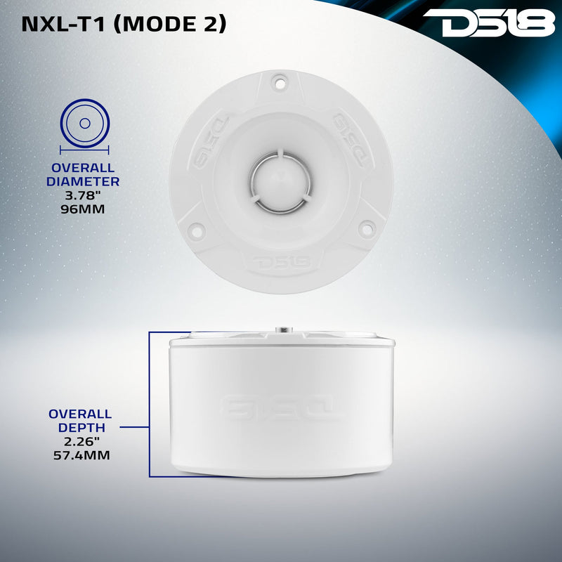Load image into Gallery viewer, NXL 3.8” Marine Water-Resistant Super Bullet Tweeter with 1” Aluminum Voice Coil | 120W RMS 4-Ohm
