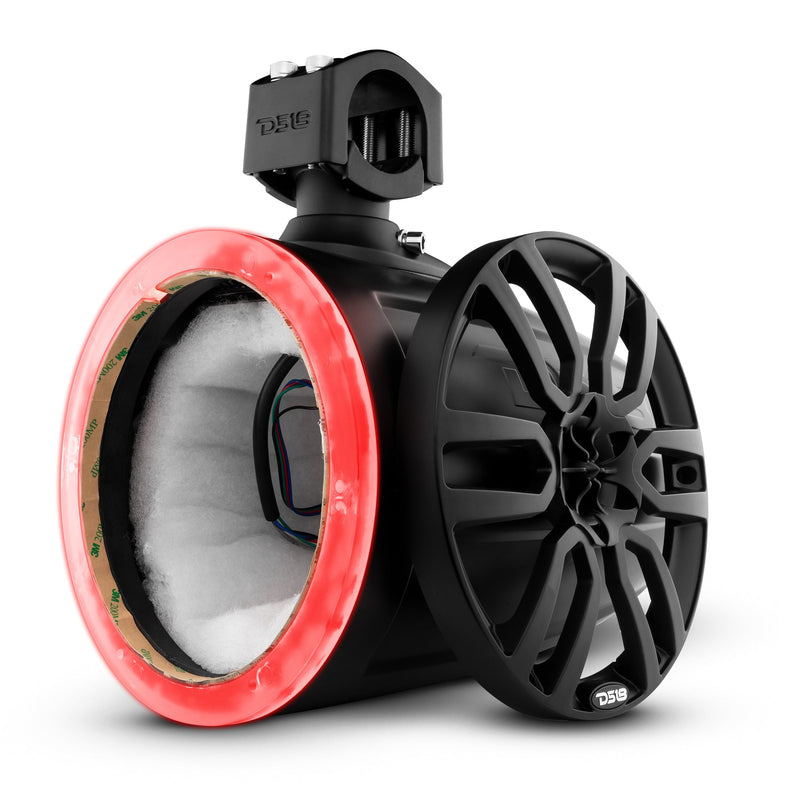 Load image into Gallery viewer, NXL 8" Marine and Powersports Empty Tower LED RGB Lights -Black