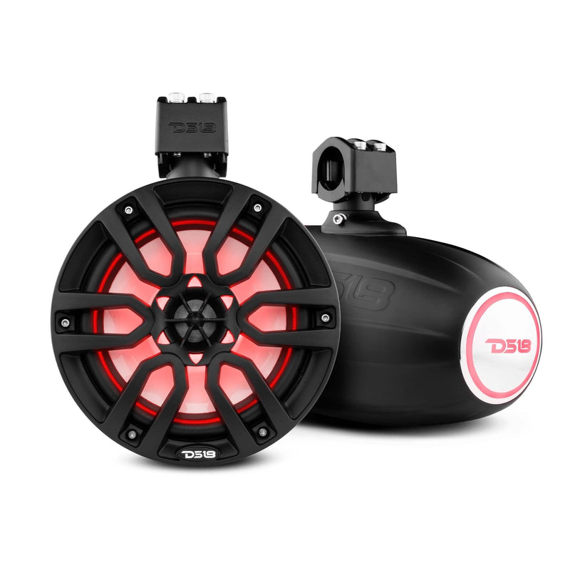 Load image into Gallery viewer, NXL 8" Marine and Powersports Towers LED RGB Lights 125 Watts Rms