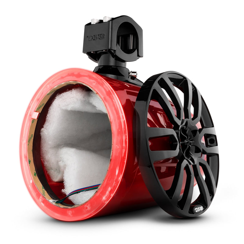 Load image into Gallery viewer, NXL 8" Marine and Powersports Empty Tower LED RGB Lights -Red