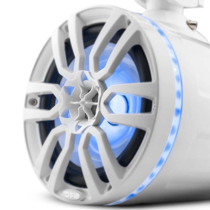 Load image into Gallery viewer, NXL 8" Marine and Powersports Towers LED RGB Lights 125 Watts Rms - White