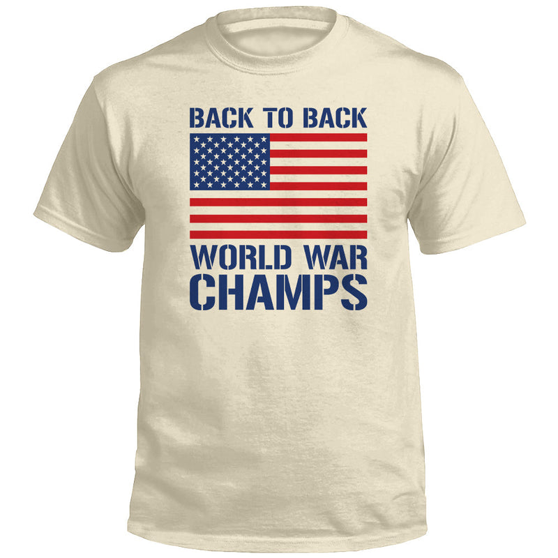 Load image into Gallery viewer, Back to Back World War Champs (Front)