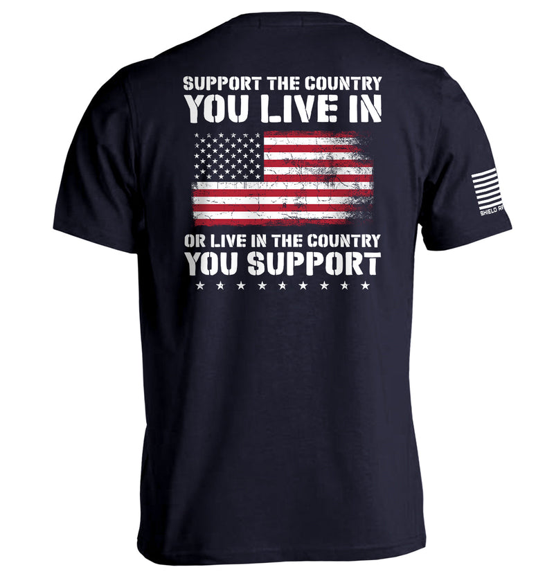 Load image into Gallery viewer, Support The Country You Live In Flag