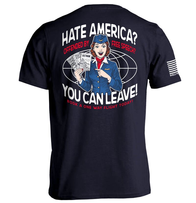 Load image into Gallery viewer, Hate America Offended By Free Speech You can Leave