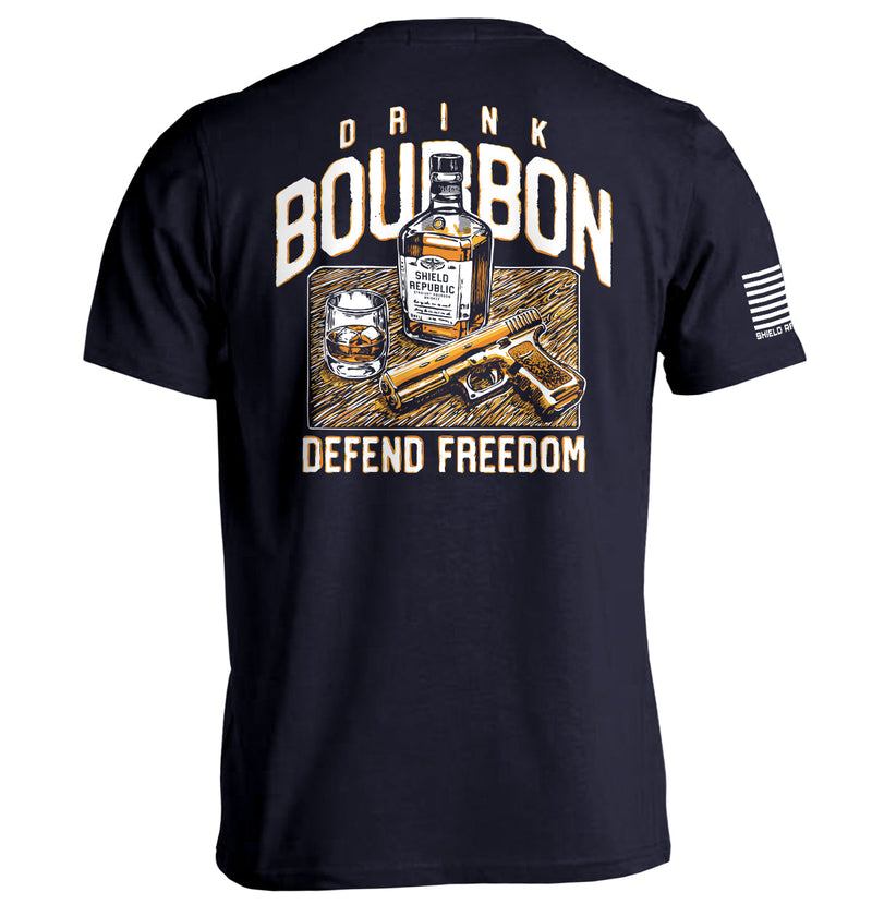 Load image into Gallery viewer, Drink Bourbon Defend Freedom