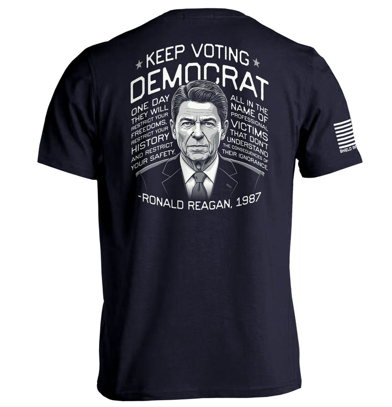 Load image into Gallery viewer, Keep Voting Democrat Ronald Reagan