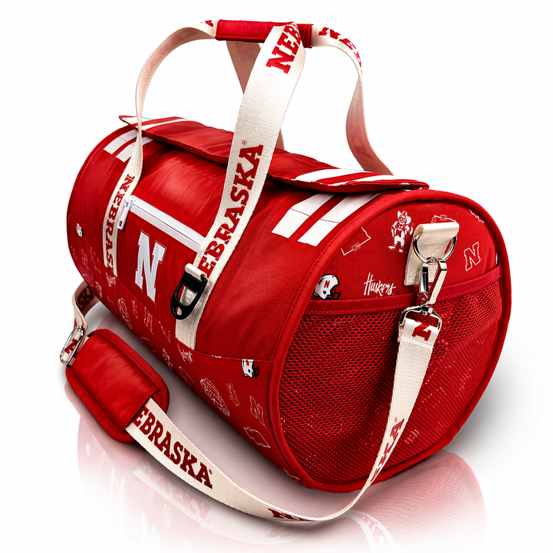 Load image into Gallery viewer, University of Nebraska Duffel Cooler