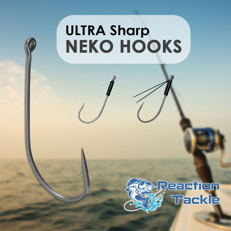 Load image into Gallery viewer, Reaction Tackle Wacky Neko Hooks- 25 Pack