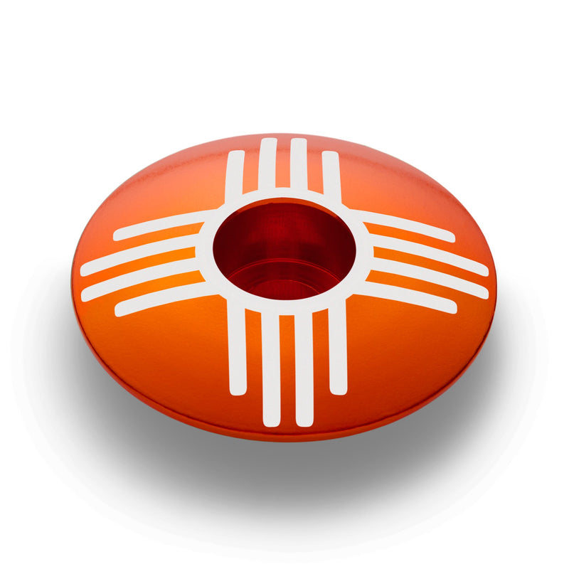 Load image into Gallery viewer, Zia New Mexico Bicycle Headset Cap