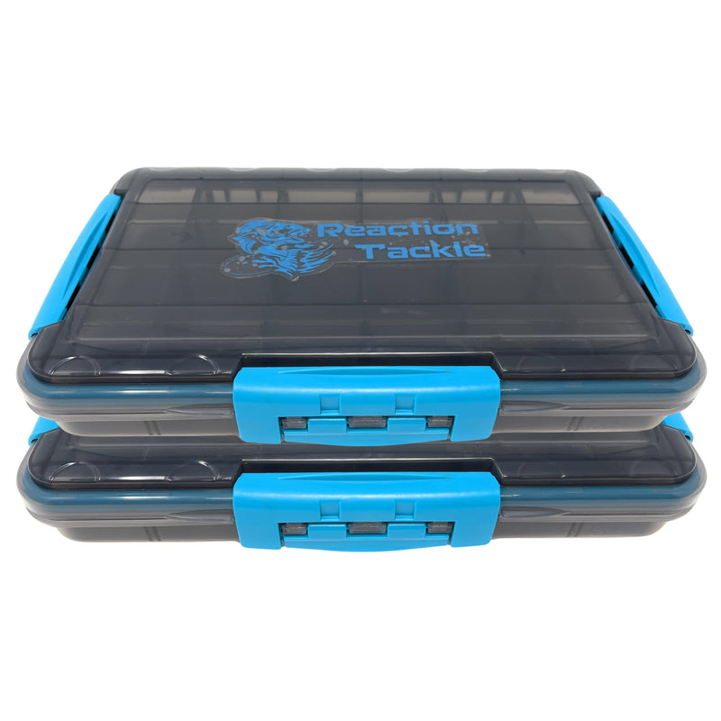 Load image into Gallery viewer, Reaction Tackle Premium Tackle Tray- High Performance and Water Resistant with 3 Resilient Clips
