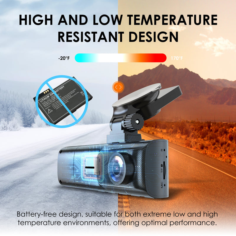 Load image into Gallery viewer, Rexing - V1P Flex X4 4K WiFi Dual Dash Cam - Black