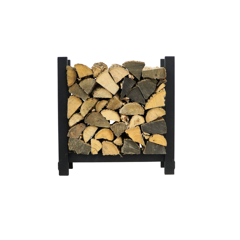 Load image into Gallery viewer, 2 ft Steel Firewood Rack Woodhaven