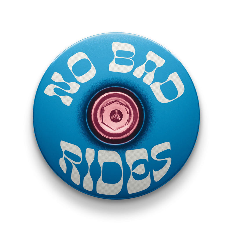 Load image into Gallery viewer, No Bad Rides Custom Bicycle Headset Cap
